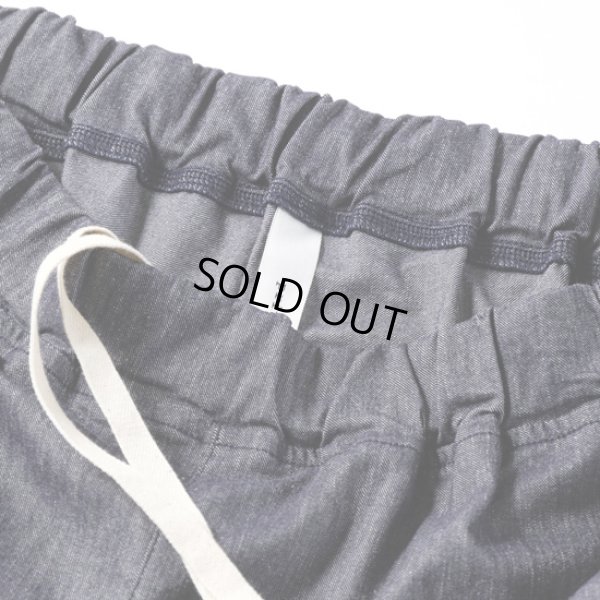 画像3: prit / プリット コットンリネンストレッチデニム スロウパンツ (3)