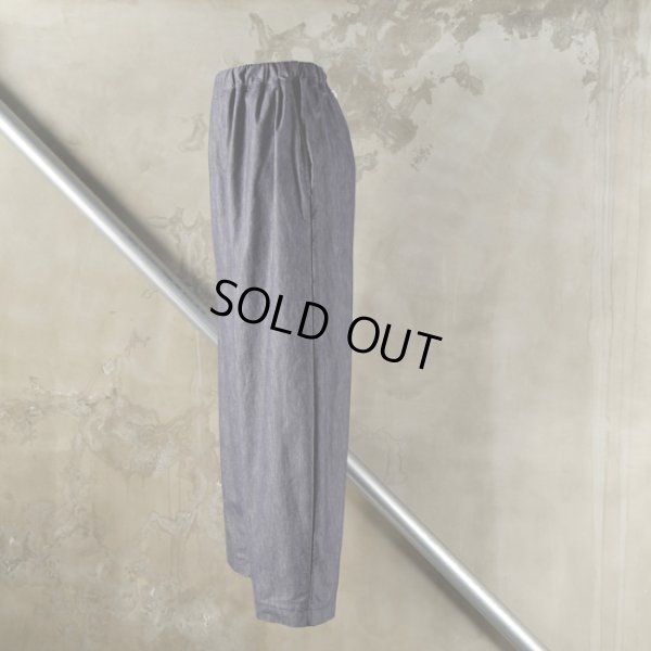 画像8: prit / プリット コットンリネンストレッチデニム スロウパンツ (8)