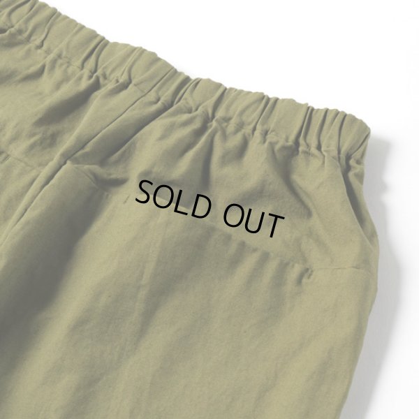画像8: prit / プリット 綿麻キャンバス 8分丈コクーンパンツ (8)