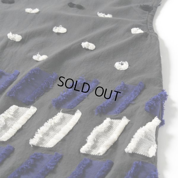 画像6: tumugu / ツムグ パネルカットジャガードプルオーバー (6)