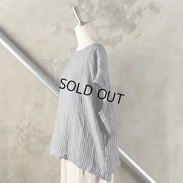 画像9: prit / プリット フレンチリネン平織 スリーブレスプルオーバー (9)