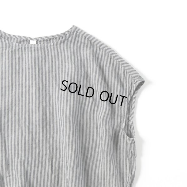 画像3: prit / プリット フレンチリネン平織 スリーブレスプルオーバー (3)