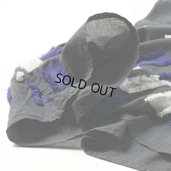 画像7: tumugu / ツムグ パネルカットジャガードプルオーバー (7)