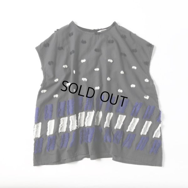 画像4: tumugu / ツムグ パネルカットジャガードプルオーバー (4)