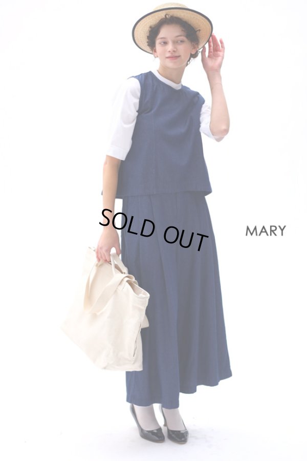 画像3: KELEN / ケレン タックデザイン ワイドトラウザー MARY (3)