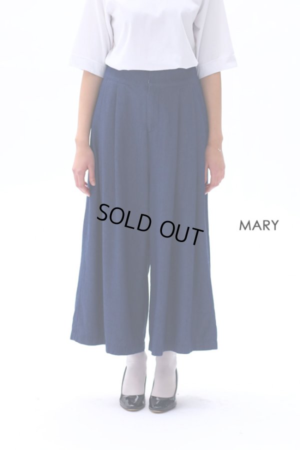 画像4: KELEN / ケレン タックデザイン ワイドトラウザー MARY (4)