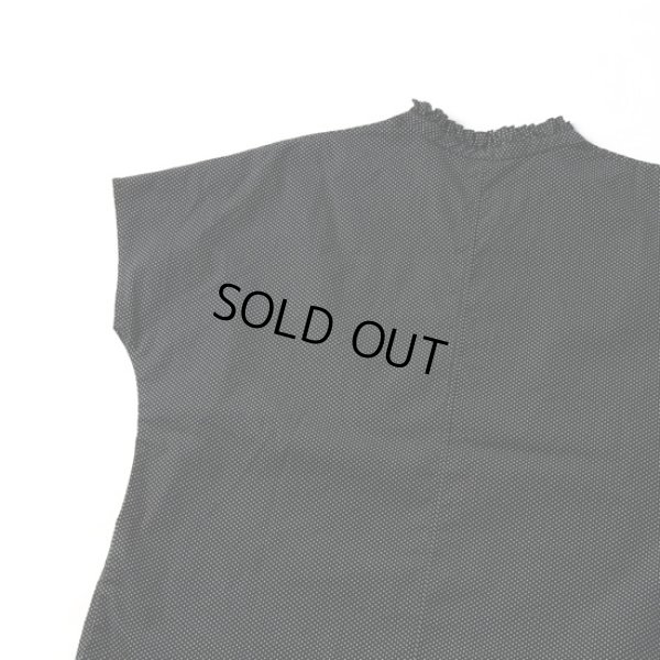 画像8: grin / グリン ブロード フリルネックブラウス (8)