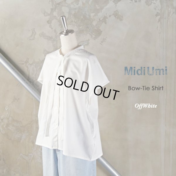 画像12: MidiUmi / ミディウミ ボウタイシャツ (12)