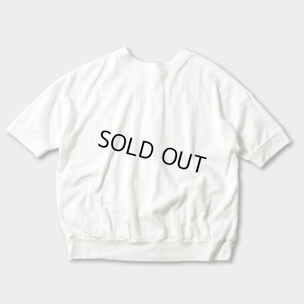 画像8: prit / プリット ボックスメッシュ クルーネック2wayカーディガン (8)