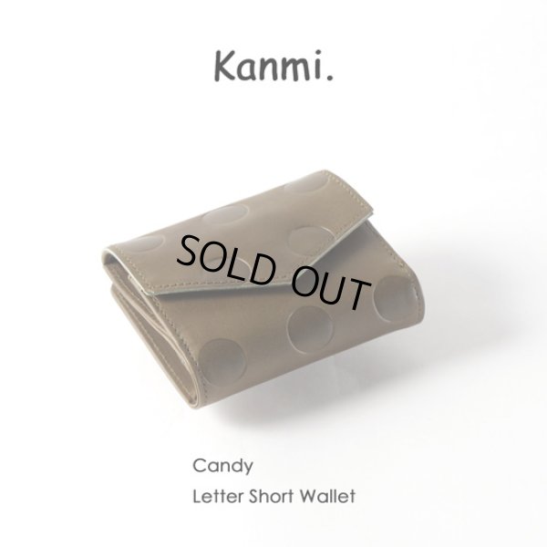 画像1: kanmi / カンミ CANDY レターショートウォレット (1)