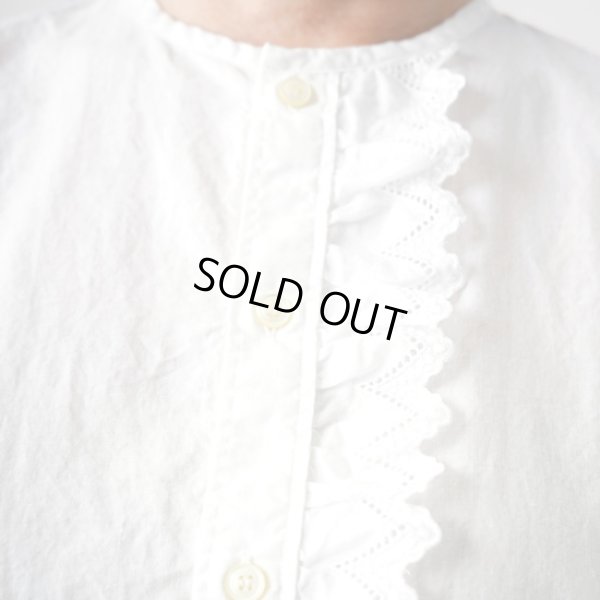 画像5: grin / グリン CLキャンブリック フリルシャツ (5)