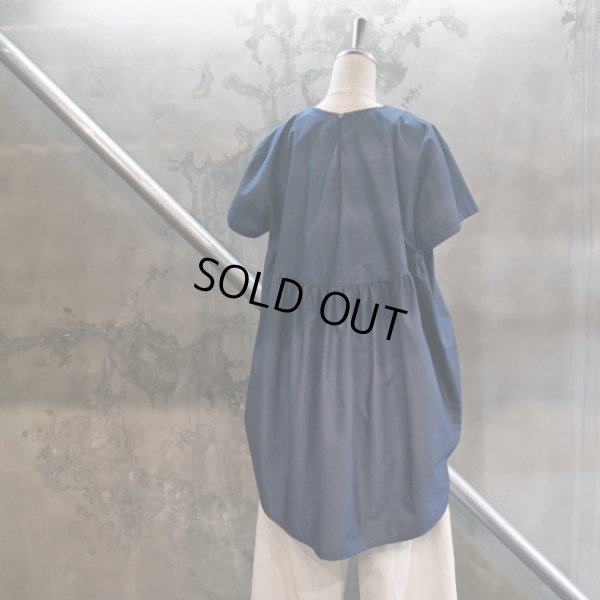 画像6: mizuiroind / ミズイロインド クルーネック ギャザープルオーバー (6)