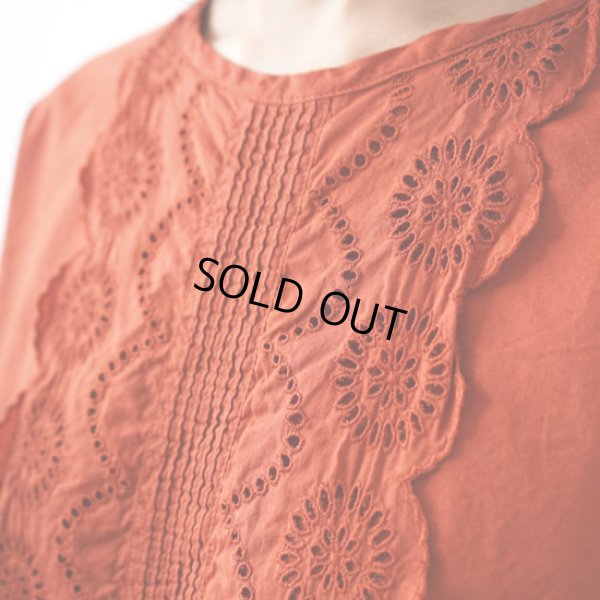 画像2: grin / グリン 60ローン ヨークレースプルオーバー (2)