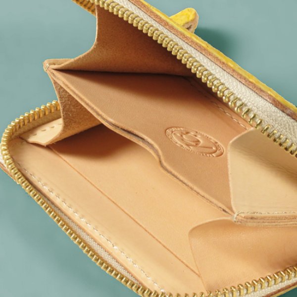 画像5: KCs / ケイシイズ マットパイソン ラウンドジップミニウォレット (5)