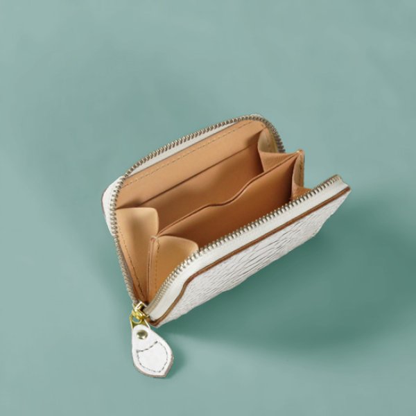 画像10: KCs / ケイシイズ マットパイソン ラウンドジップミニウォレット (10)