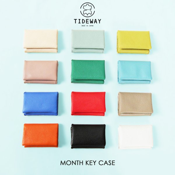 画像1: TIDEWAY / タイドウェイ MONTH KEY CASE (1)