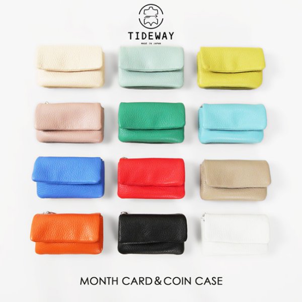 画像1: TIDEWAY / タイドウェイ MONTH CARD＆COIN CASE (1)