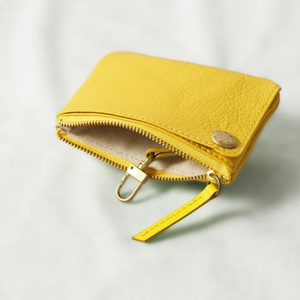 画像8: mononogu / もののぐ スナップキーケース ヤギ革 (8)