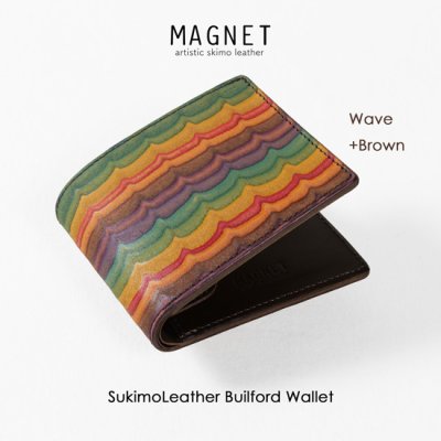 MAGNET / マグネット スキモレザー ビルフォードウォレット,ブランド