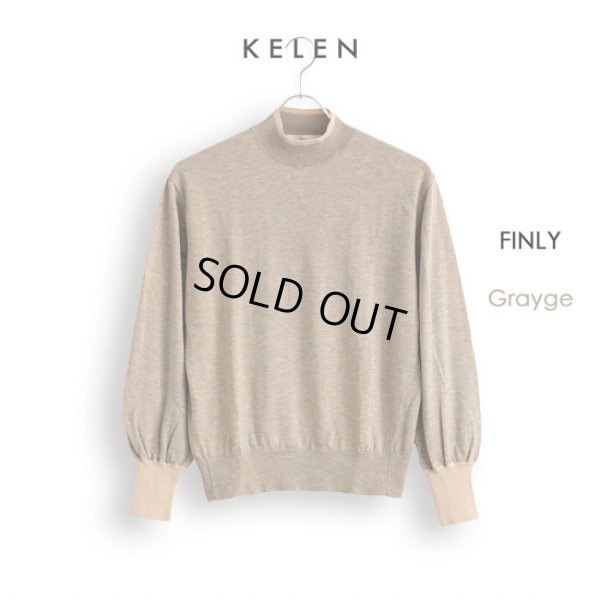 画像13: KELEN / ケレン バイカラーニットトップス FINLY (13)