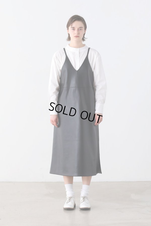 画像4: KELEN / ケレン 2WAYエコレザー ストラップドレス IDA (4)