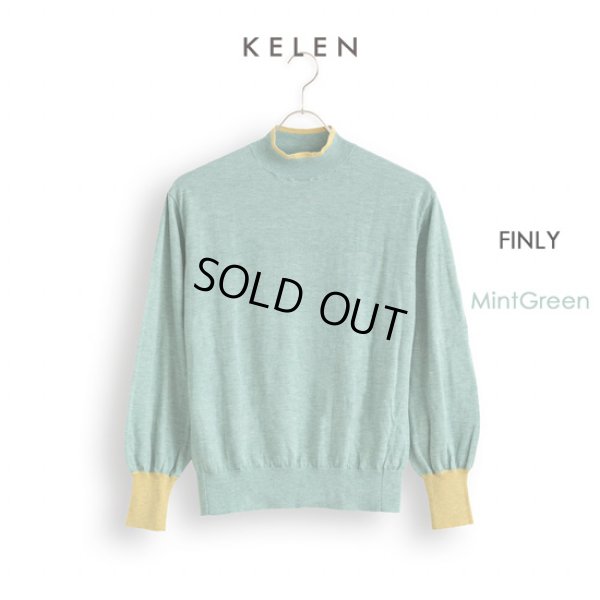 画像11: KELEN / ケレン バイカラーニットトップス FINLY (11)