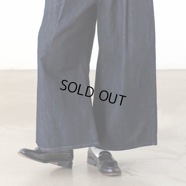 画像3: KELEN / ケレン ポケットデザインワイドデニム PARDAR (3)