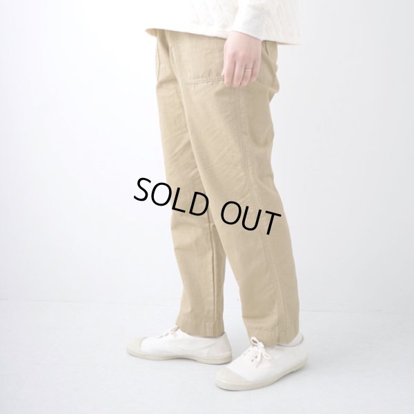 画像4: NATURAL LAUNDRY / ナテュラルランドリー C/Lカルゼ キャロットパンツ (4)