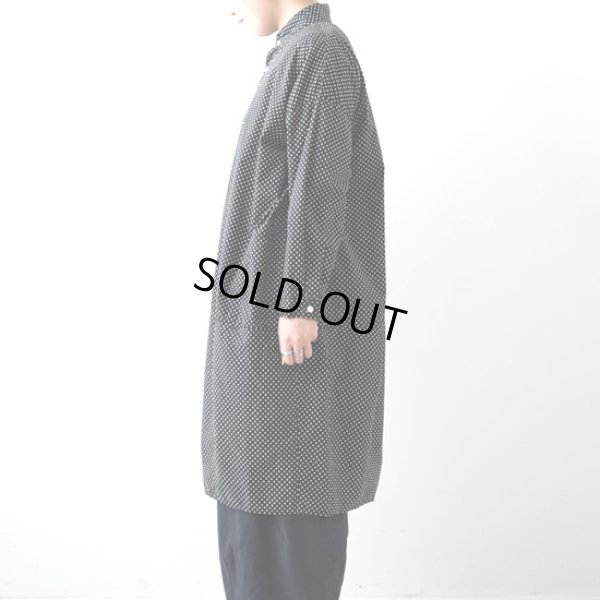 画像3: grin / グリン ブロード バルーンロングシャツ (3)