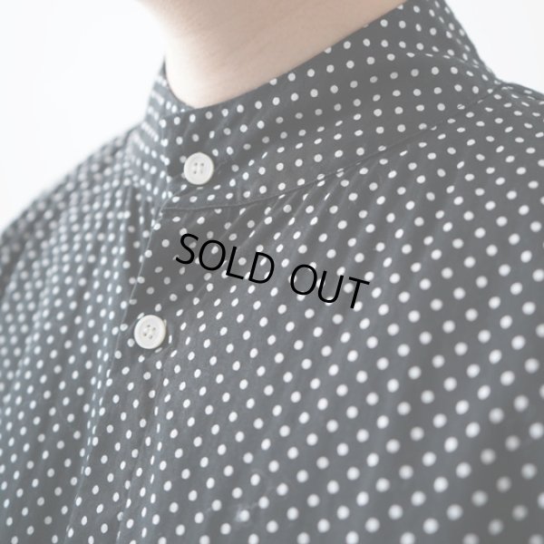 画像2: grin / グリン ブロード バルーンロングシャツ (2)