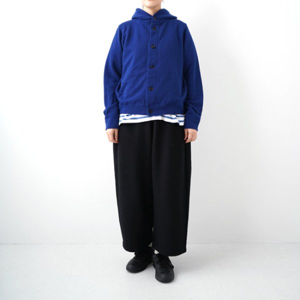 画像2: grin / グリン コーマ裏毛 フードカーディガン (2)