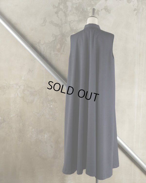 画像9: mizuiroind / ミズイロインド スタンドカラー フレアワンピース (9)