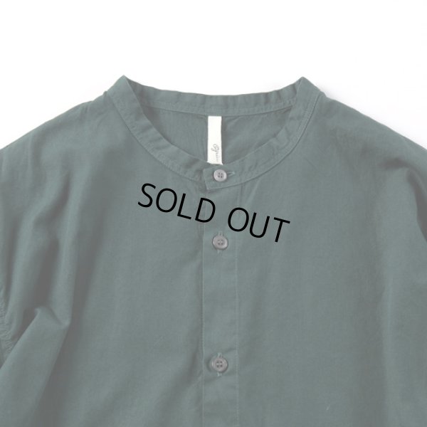 画像2: grin / グリン 染めブロード バルーンシャツワンピース (2)