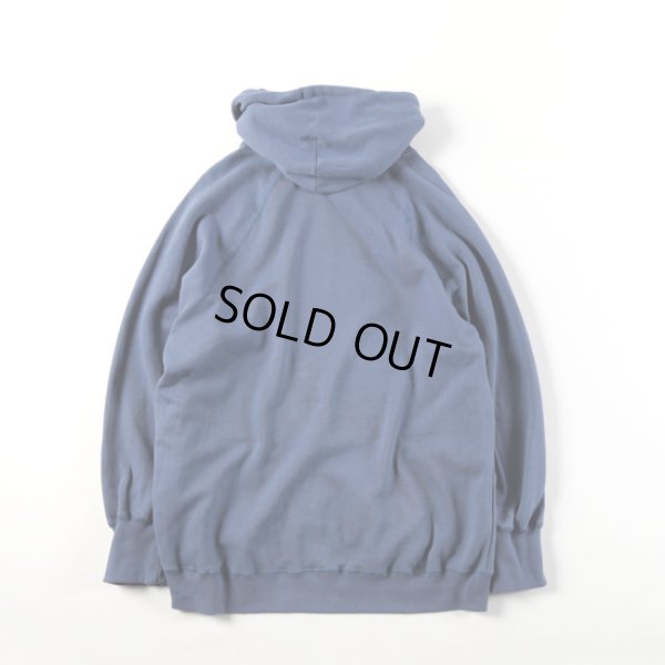 画像8: prit / プリット セントラル裏毛タンブラー起毛 ラグランスリーブフードプルオーバー (8)