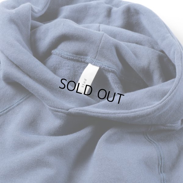 画像2: prit / プリット セントラル裏毛タンブラー起毛 ラグランスリーブフードプルオーバー (2)