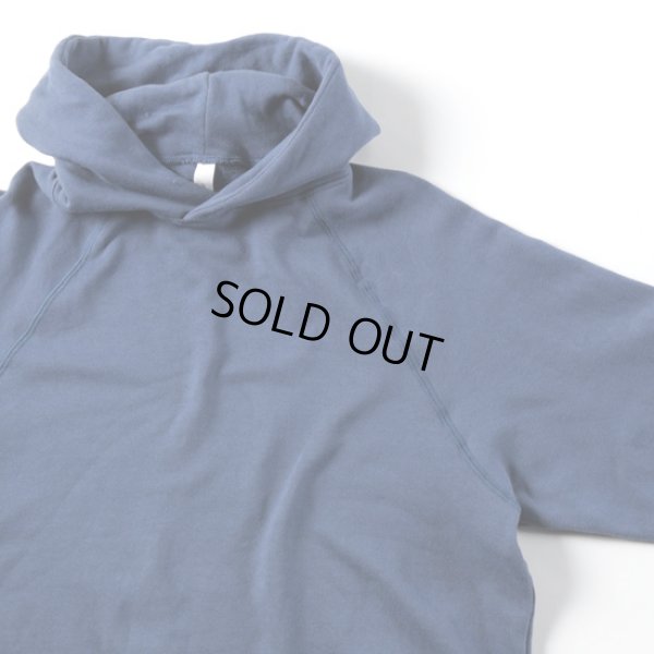 画像3: prit / プリット セントラル裏毛タンブラー起毛 ラグランスリーブフードプルオーバー (3)