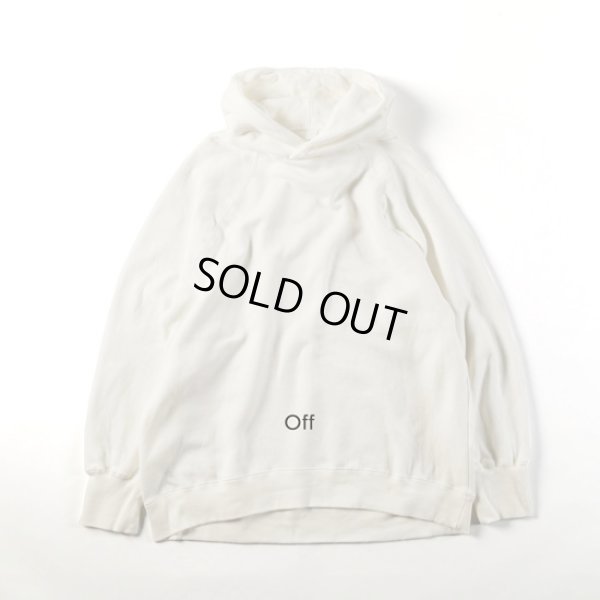 画像9: prit / プリット セントラル裏毛タンブラー起毛 ラグランスリーブフードプルオーバー (9)