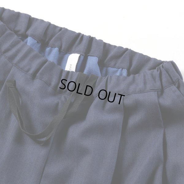 画像5: prit / プリット ウールデニム タックバギーパンツ (5)