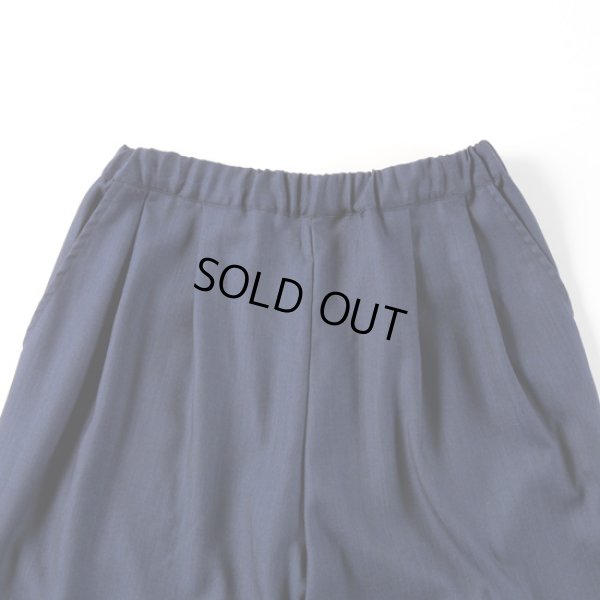 画像2: prit / プリット ウールデニム タックバギーパンツ (2)