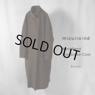 mizuiroind / ミズイロインド スタンドカラー フレアワンピース