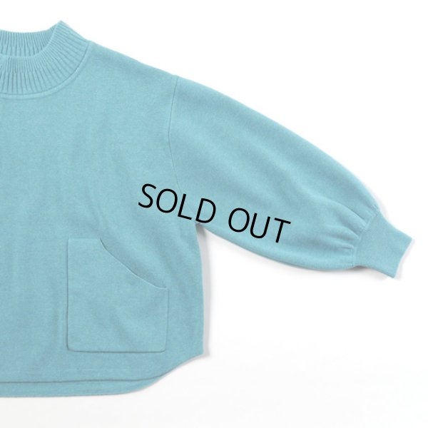 画像4: ESTROISLOSE / エストゥロワルーズ コットンミラノリブ タートルプルオーバー (4)