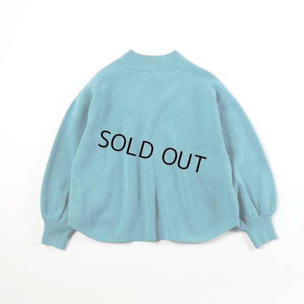 画像9: ESTROISLOSE / エストゥロワルーズ コットンミラノリブ タートルプルオーバー (9)