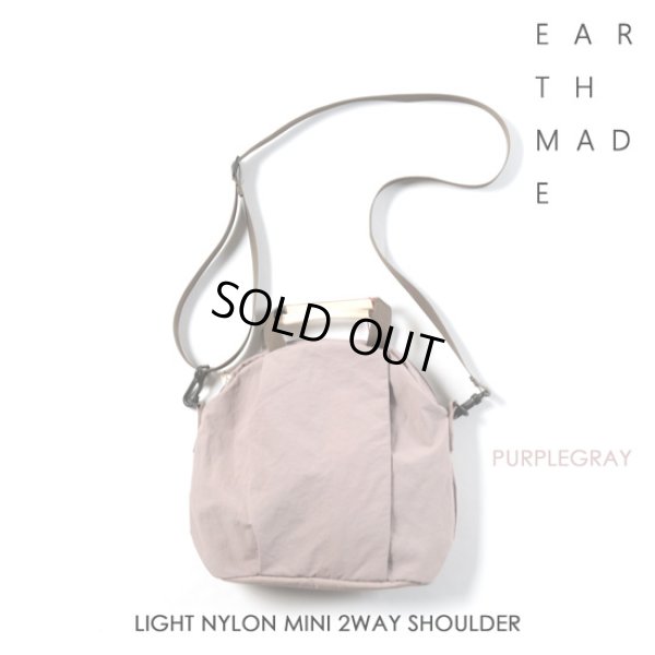 画像2: EARTH MADE / アースメイド LIGHT NYLON MINI 2WAY SHOULDER (2)