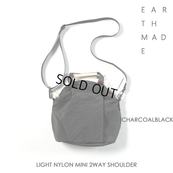 画像11: EARTH MADE / アースメイド LIGHT NYLON MINI 2WAY SHOULDER (11)