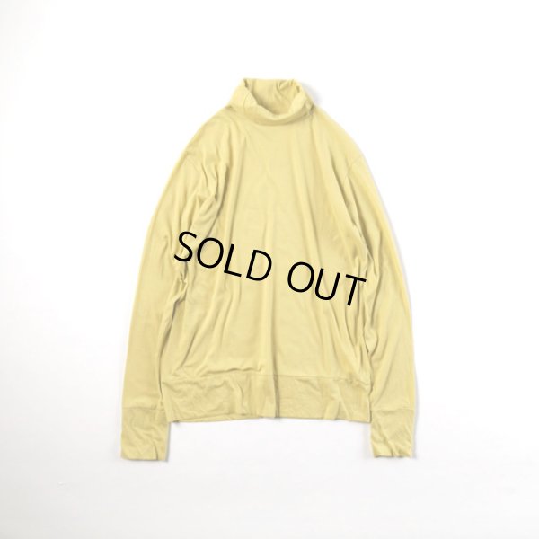 画像2: tumugu / ツムグ フェザリーコットン天竺 タートルネック (2)