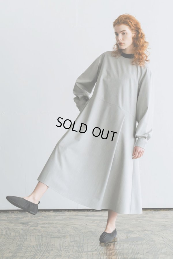 画像2: WHYTO. / ホワイト Aライン クレリックドレス (2)