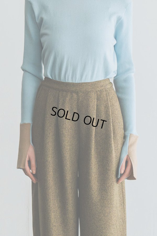 画像4: WHYTO. / ホワイト ミックスカラートラウザー (4)