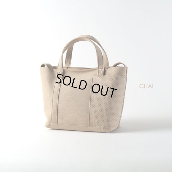 画像2: MNNG / エムエヌエヌジー スタックミニトート (2)