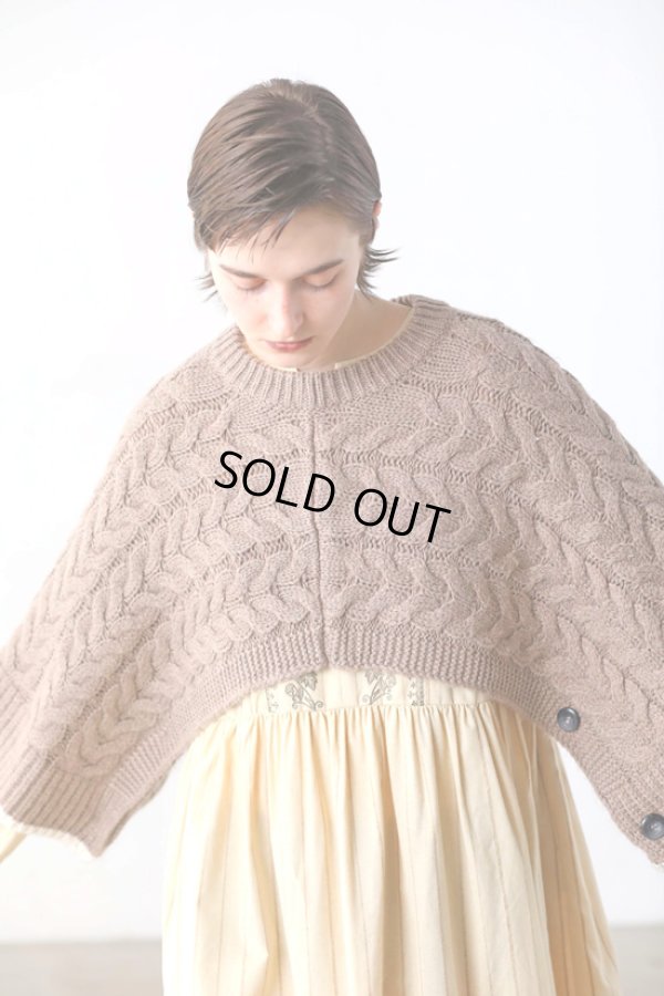 画像4: KELEN / ケレン 2wayデザインニットジレ OSRAM (4)