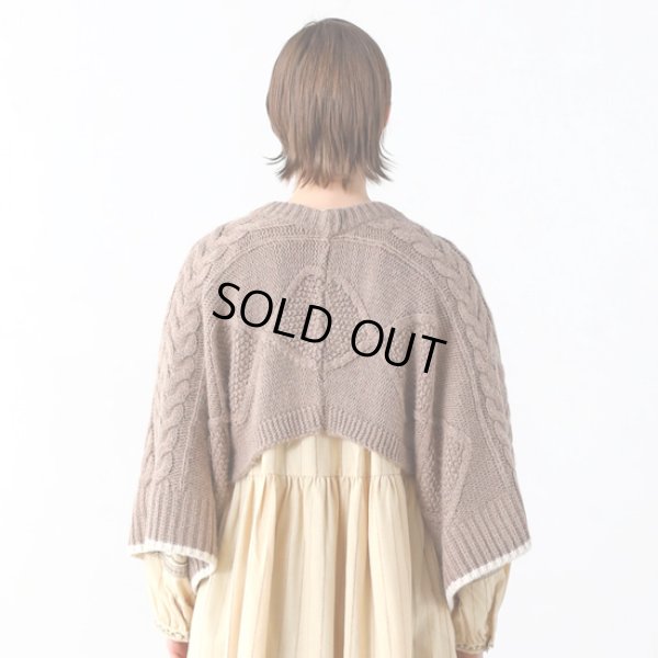 画像7: KELEN / ケレン 2wayデザインニットジレ OSRAM (7)